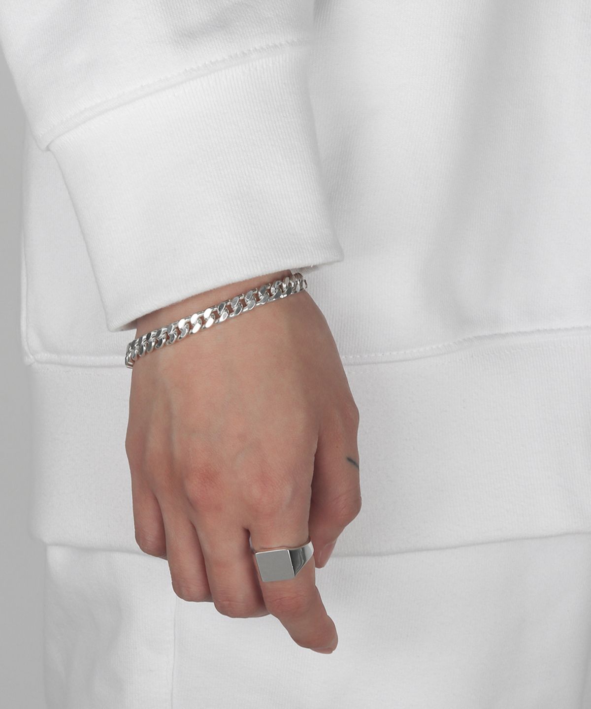쿼르코어(QUARQOR) #7302 silver92.5 BRACELET