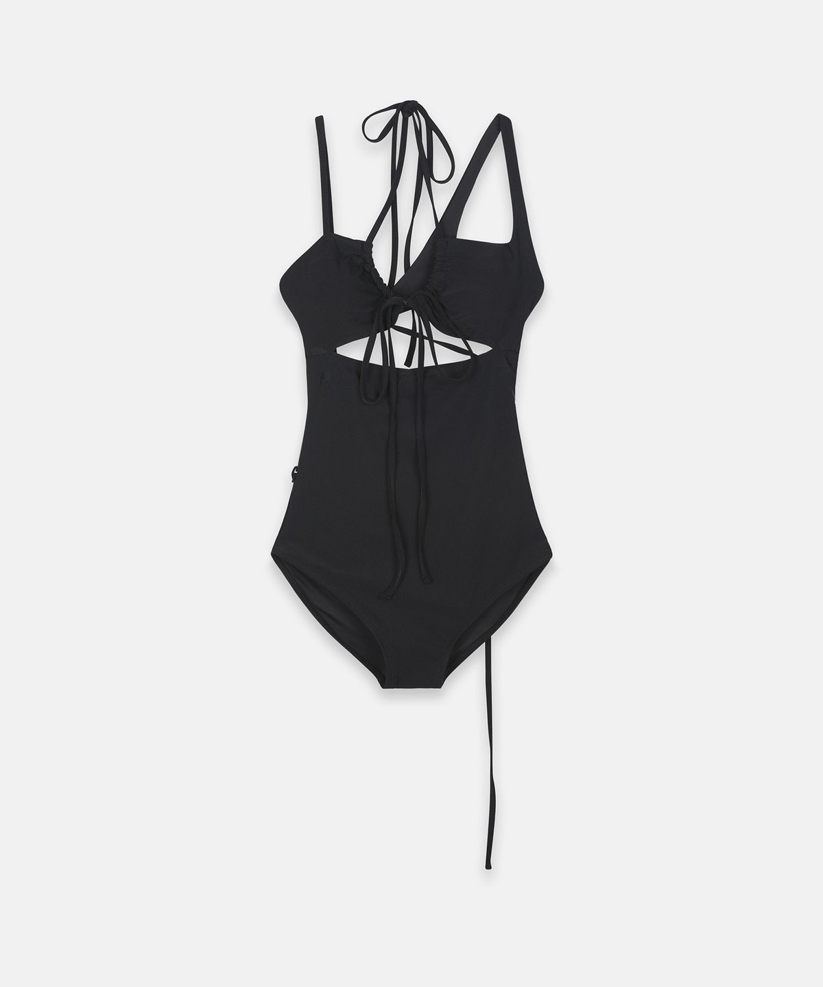 나체(NACHE) MULTIWAY STRAP SWIM SUIT BLACK