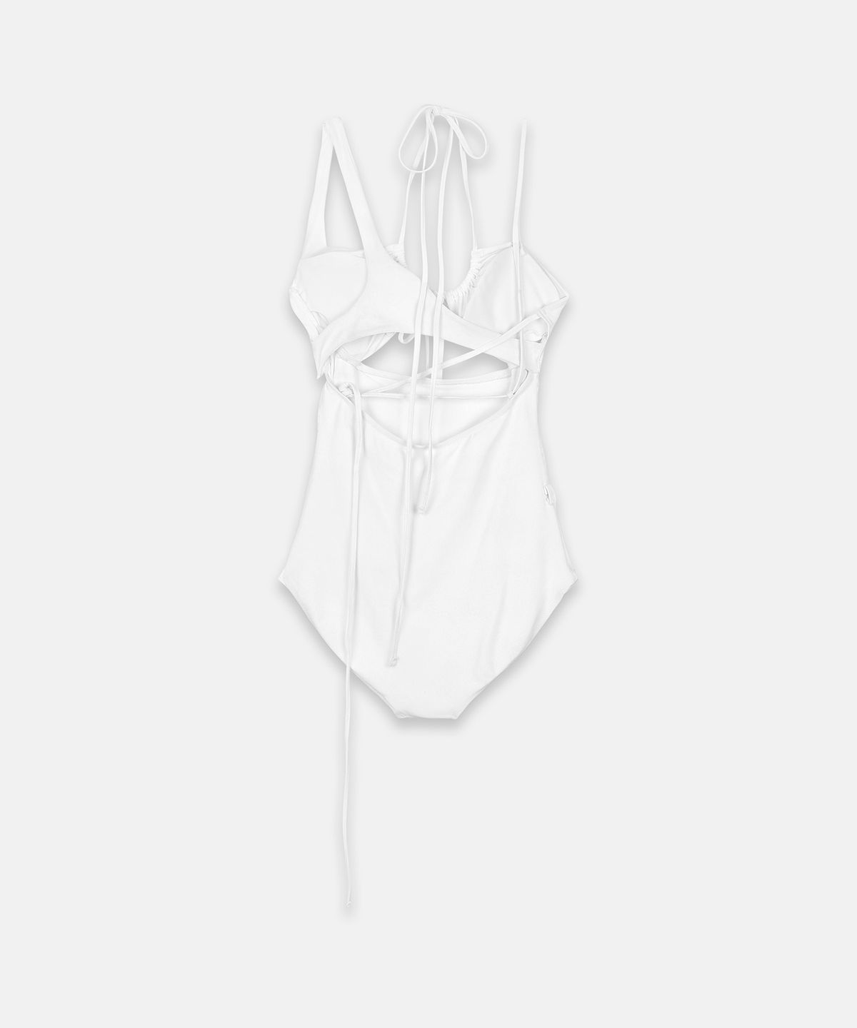 나체(NACHE) MULTIWAY STRAP SWIM SUIT WHITE