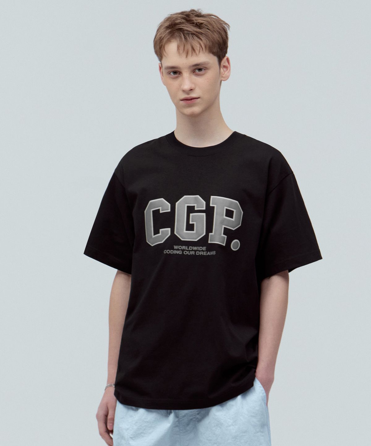 코드그라피(CGP) [2PACK]  CGP 아치 로고 티셔츠