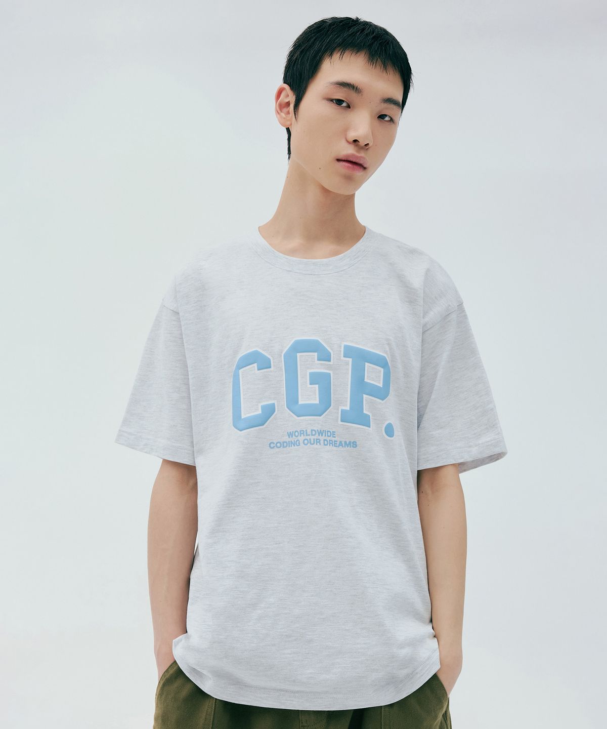 코드그라피(CGP) [2PACK]  CGP 아치 로고 티셔츠