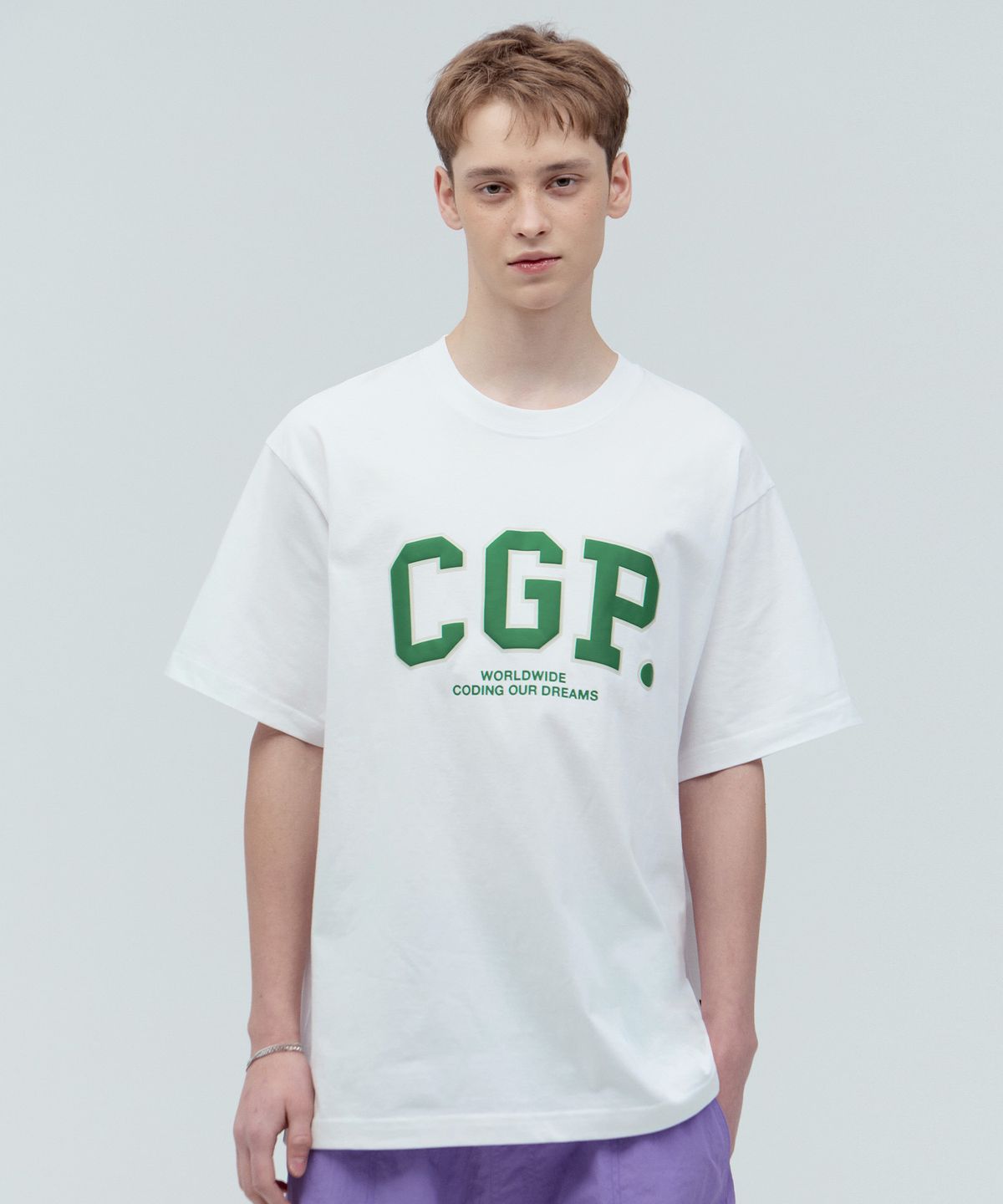 코드그라피(CGP) [2PACK]  CGP 아치 로고 티셔츠