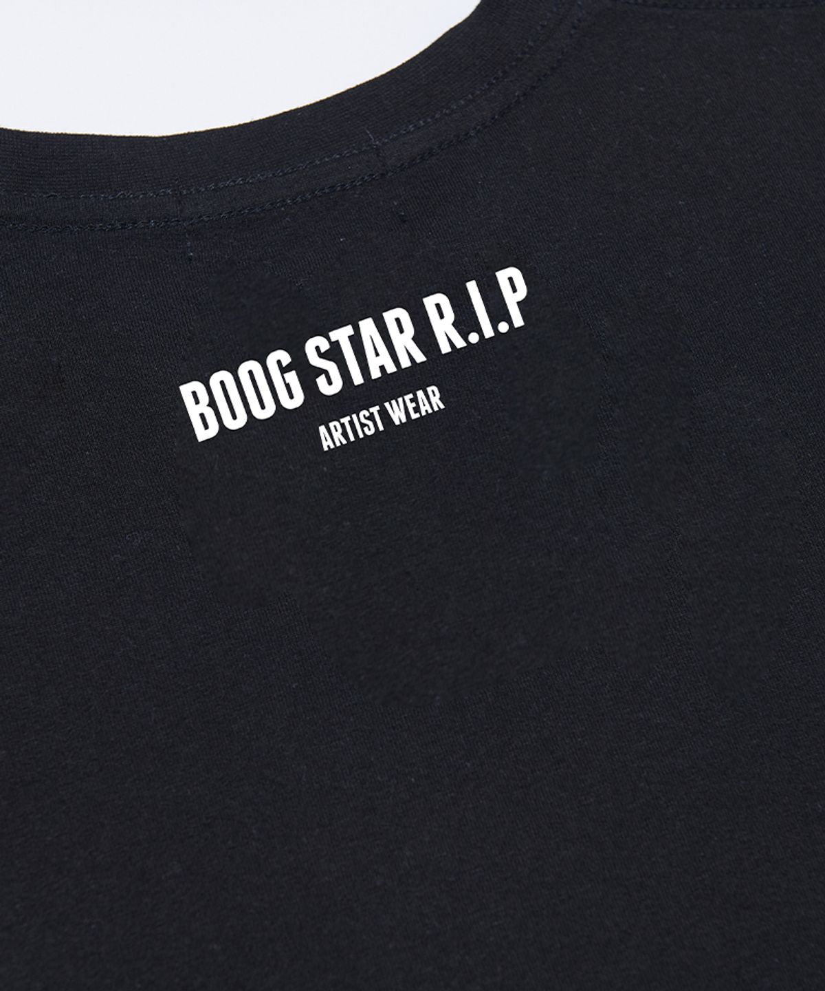 아티스트웨어(ARTISTWEAR) [ATW X BOOGSTAR] 부그스타 레전드 반팔티_BK