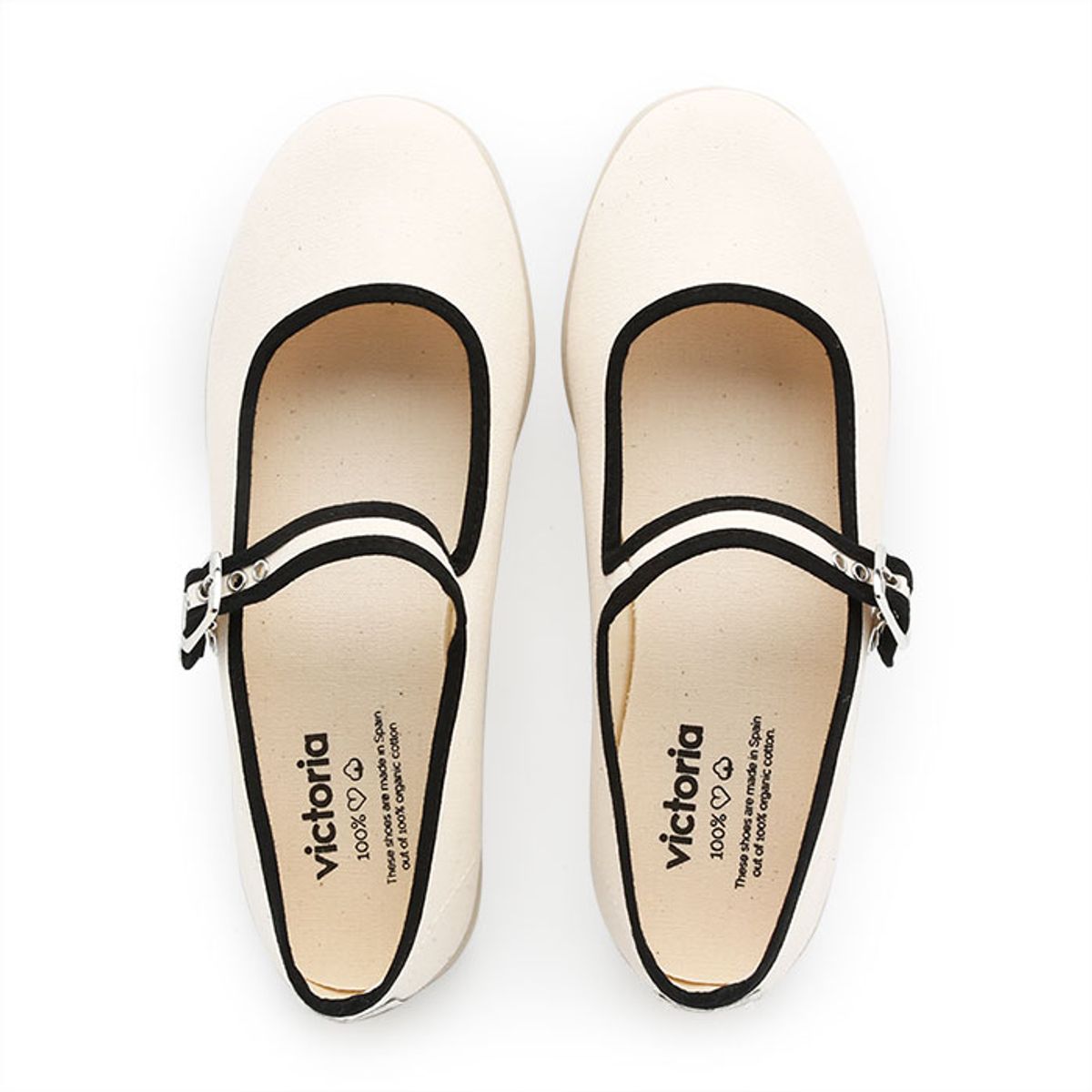 빅토리아 슈즈(VICTORIA SHOES) 에센셜 쿵푸 베일라리나 로나 (1080905-COTTON)