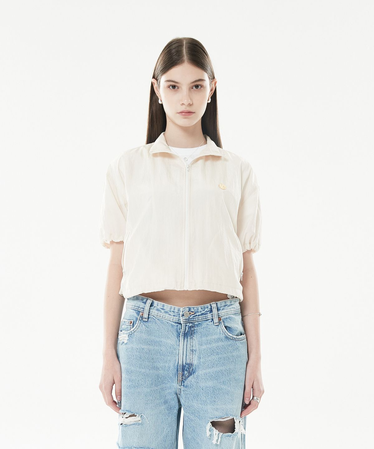 라티젠(LARTIGENT) LLS PEARL JUMPER(IVORY)