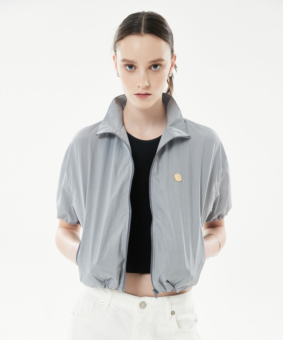 라티젠(LARTIGENT) LLS PEARL JUMPER(GRAY)
