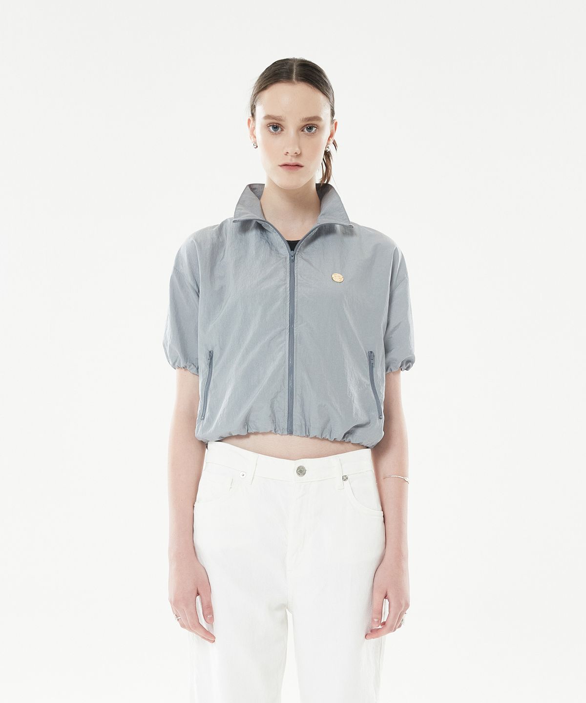 라티젠(LARTIGENT) LLS PEARL JUMPER(GRAY)