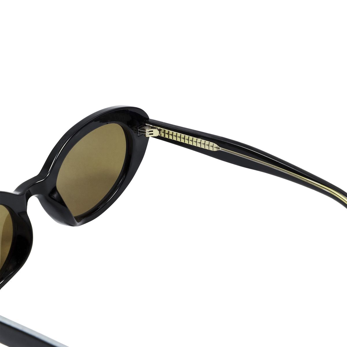 한글(HANGLE EYEWEAR) 오벌 선글라스 브라운