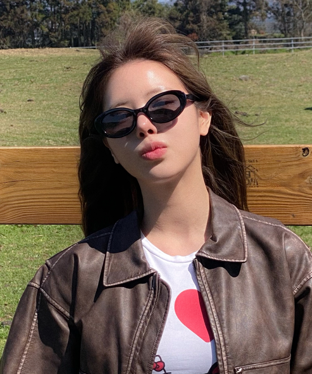 ★HANGLE EYEWEAR★ Oversized SUN Black Designer fashion, Seoul-fully created | W Concept