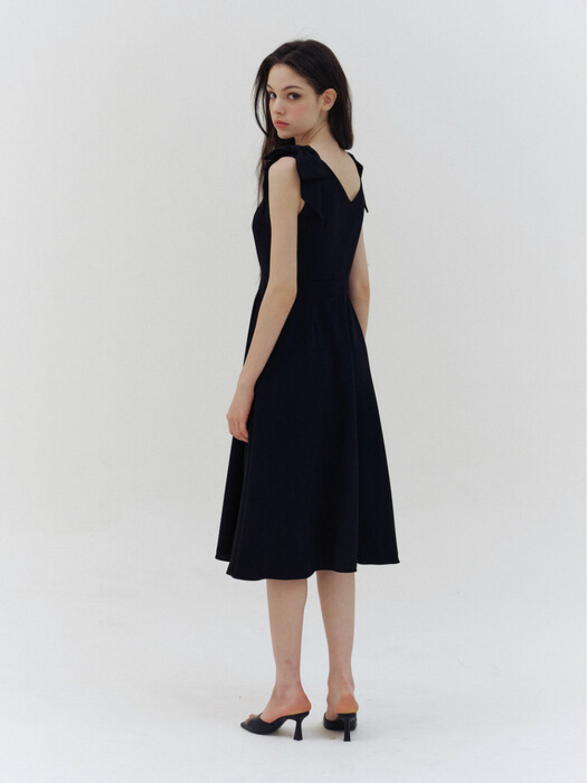 카인더베이비(KINDABABY) Black Bella Double Ribbon One Piece