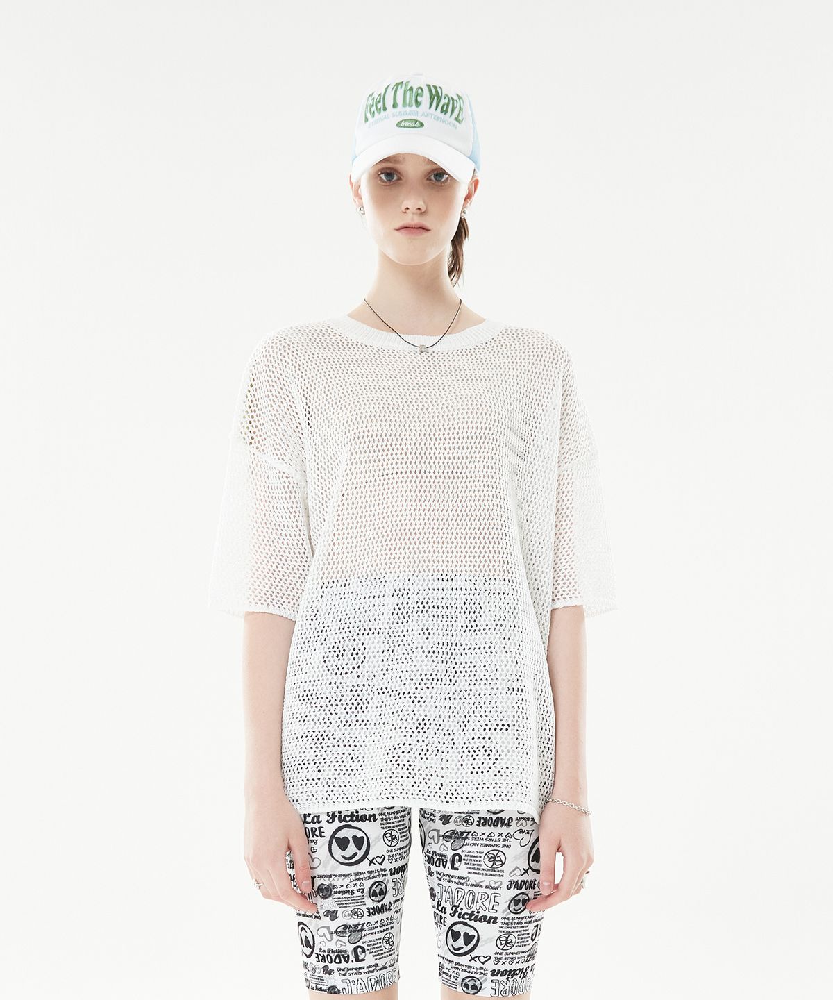 라티젠(LARTIGENT) LLS NET KNIT(IVORY)