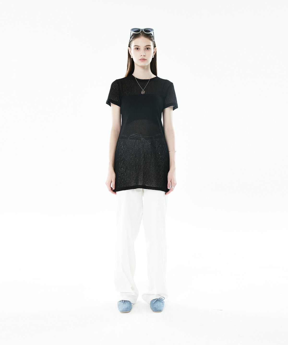 라티젠(LARTIGENT) LLS KNIT DRESS(BLACK)