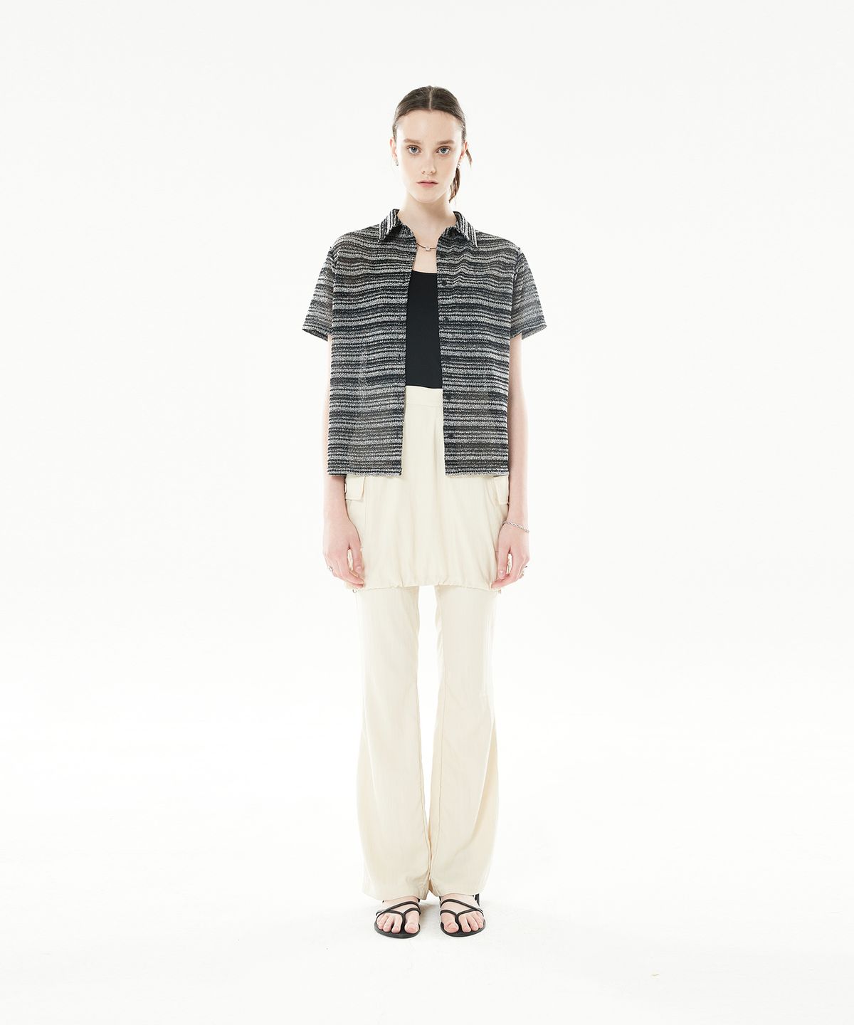 라티젠(LARTIGENT) LLS POCKET PANTS(BEIGE)
