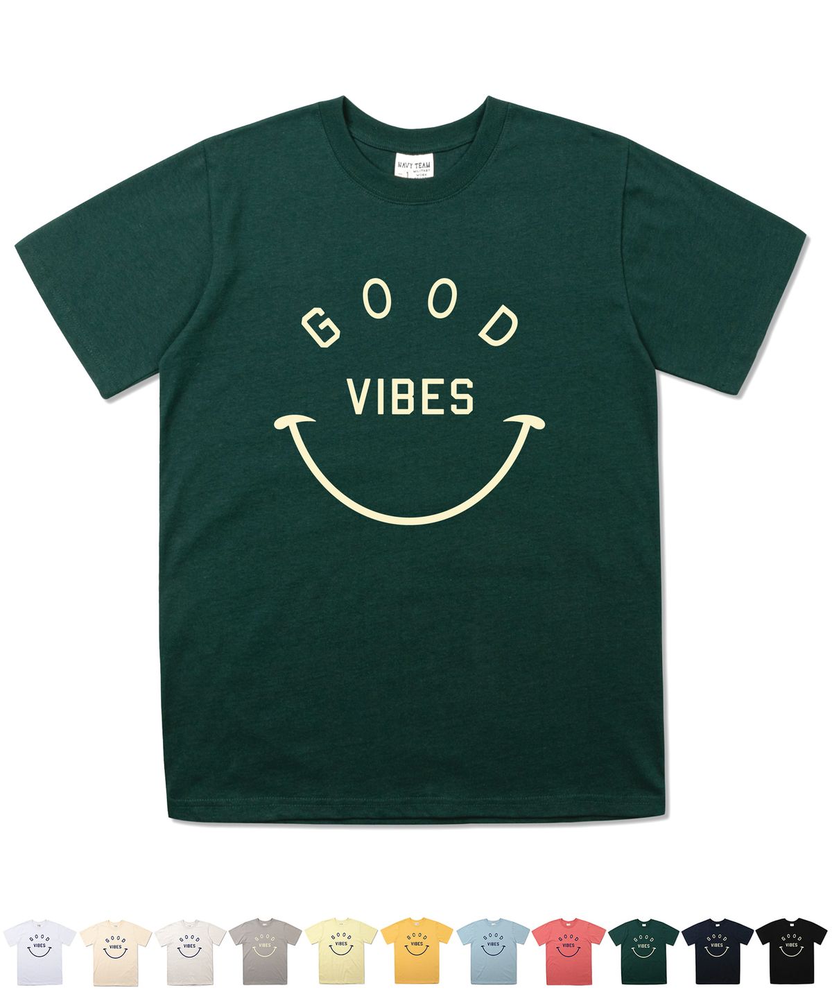 네이비팀(NAVYTEAM) NTV-GOOD VIBES SHORT SLEEVE