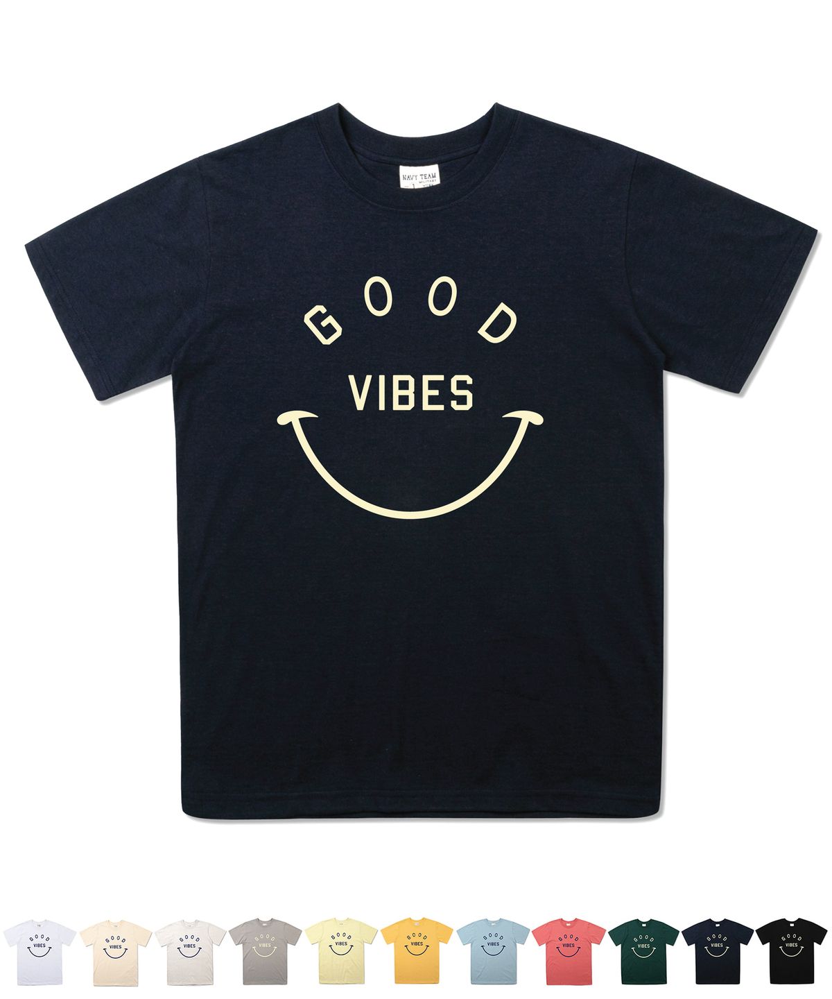 네이비팀(NAVYTEAM) NTV-GOOD VIBES SHORT SLEEVE
