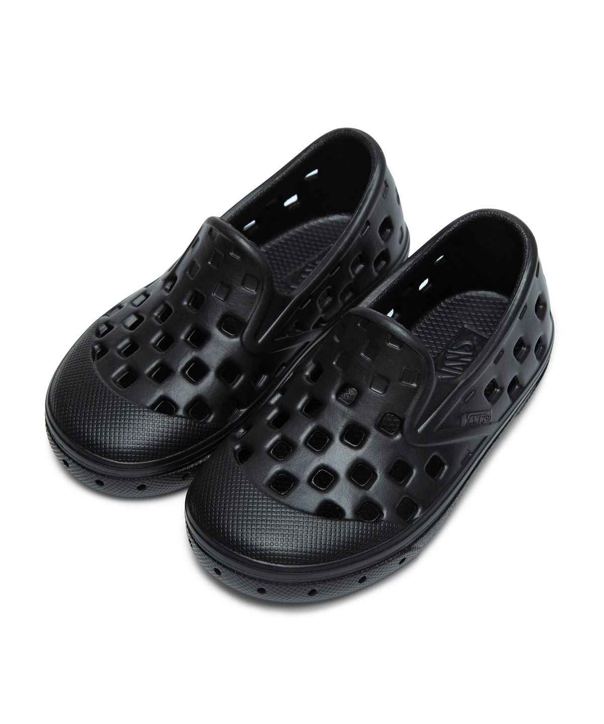 반스 키즈(VANS KIDS) 트렉 슬립온 토들러 - 블랙