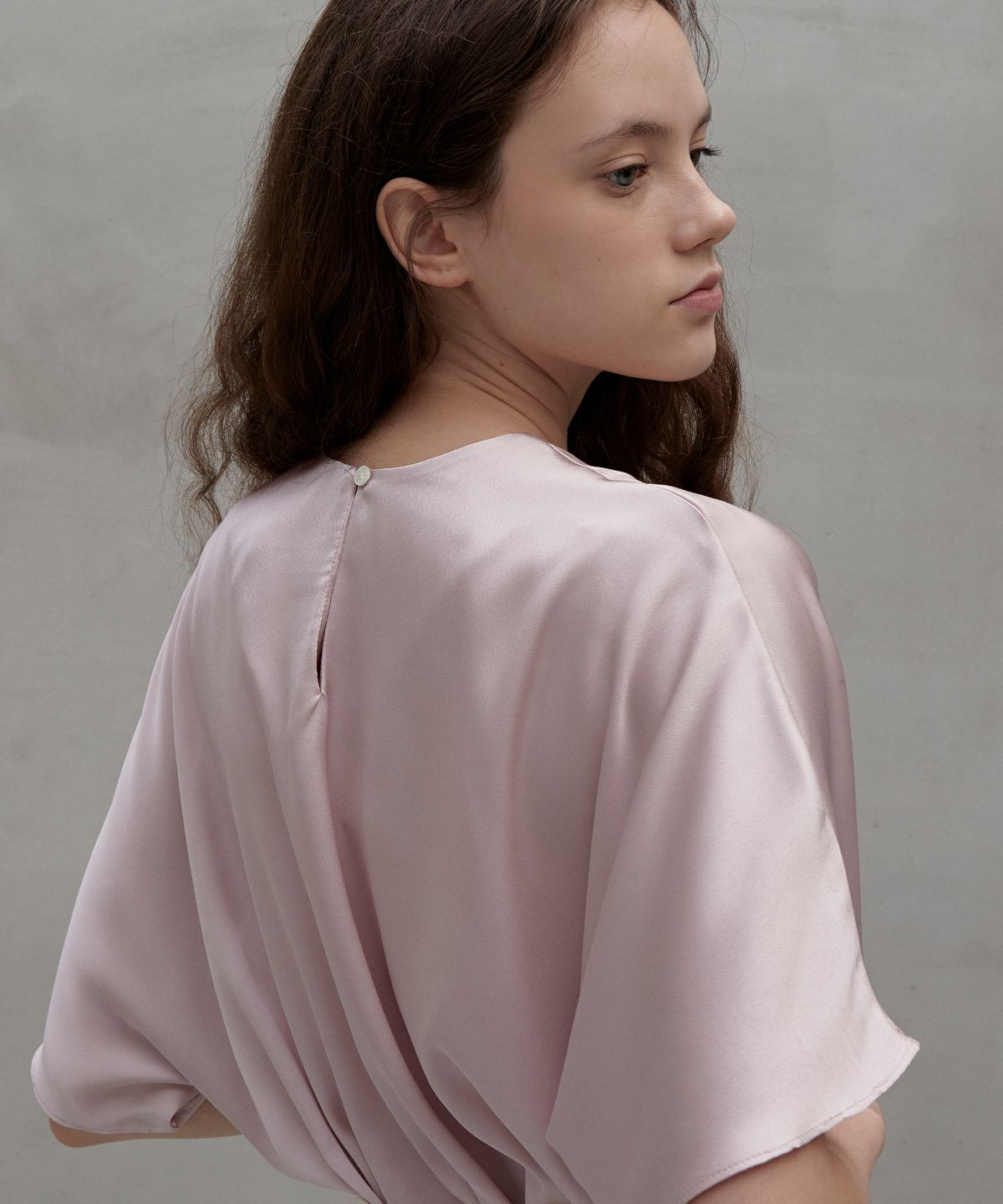 랭5(LANG5) [KALE] OVER-FIT BLOUSE [케일] 오버핏 블라우스