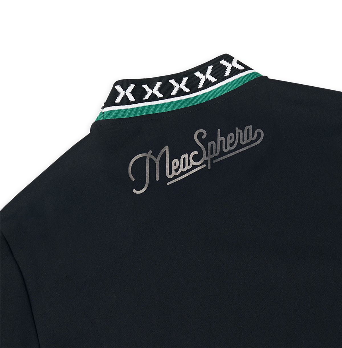 미스페라(MEASPHERA) MEN SLIM-FIT HIGH NECK T-SHIRT BLACK