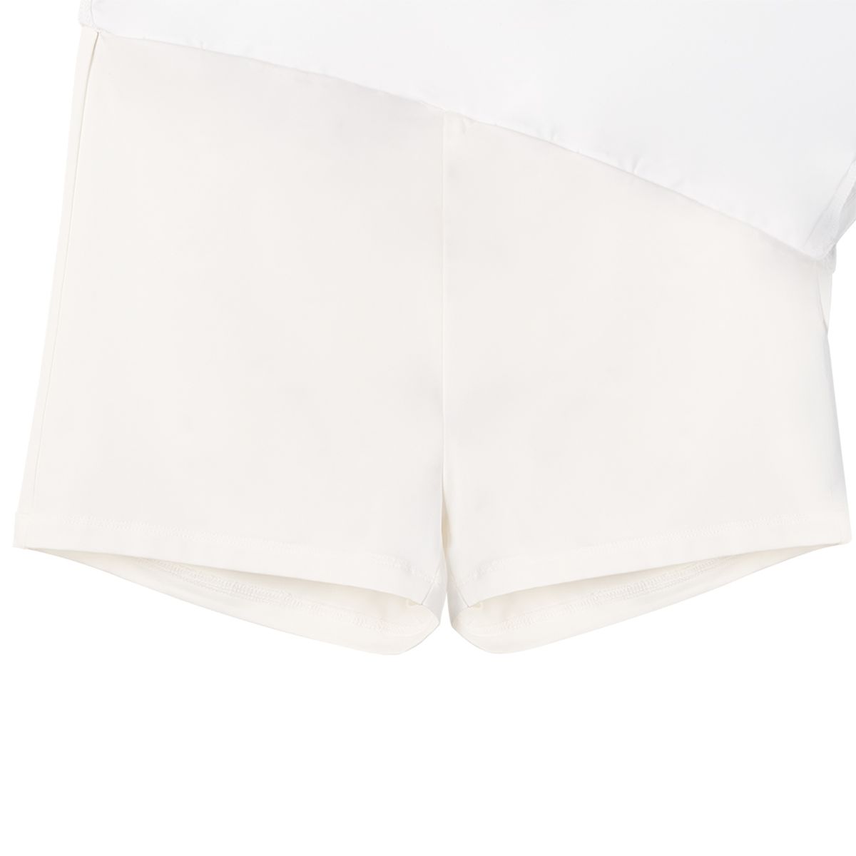 미스페라(MEASPHERA) WOMEN PLEATS WRAP SKIRT WHITE