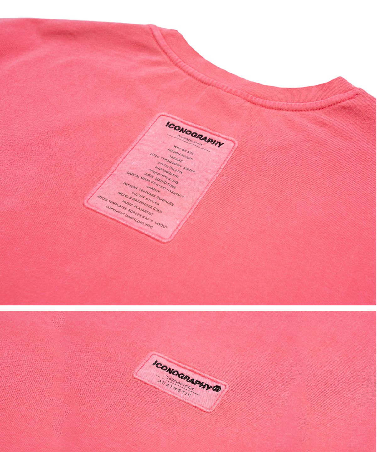 아이코노그라피(ICONOGRAPHY) PIGMENT LABEL TAGLINE CPK