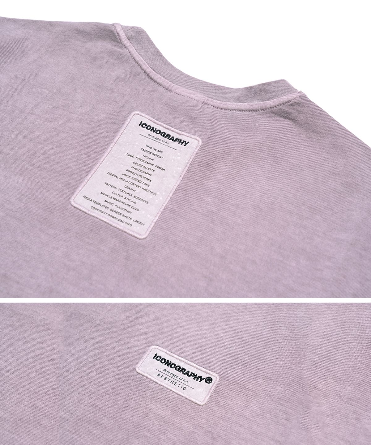 아이코노그라피(ICONOGRAPHY) PIGMENT LABEL TAGLINE LAVEN