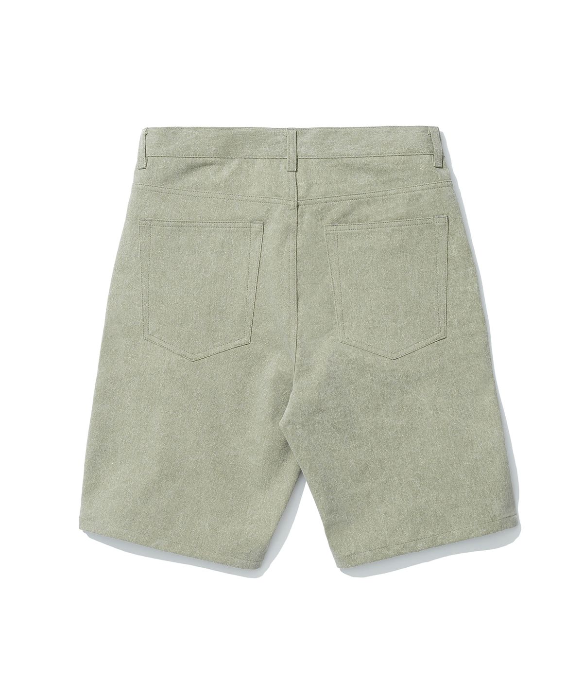 시티스트리트(CITY STREET) VINTAGE ONE TUCK PIGMENT SHORTS - KHAKI