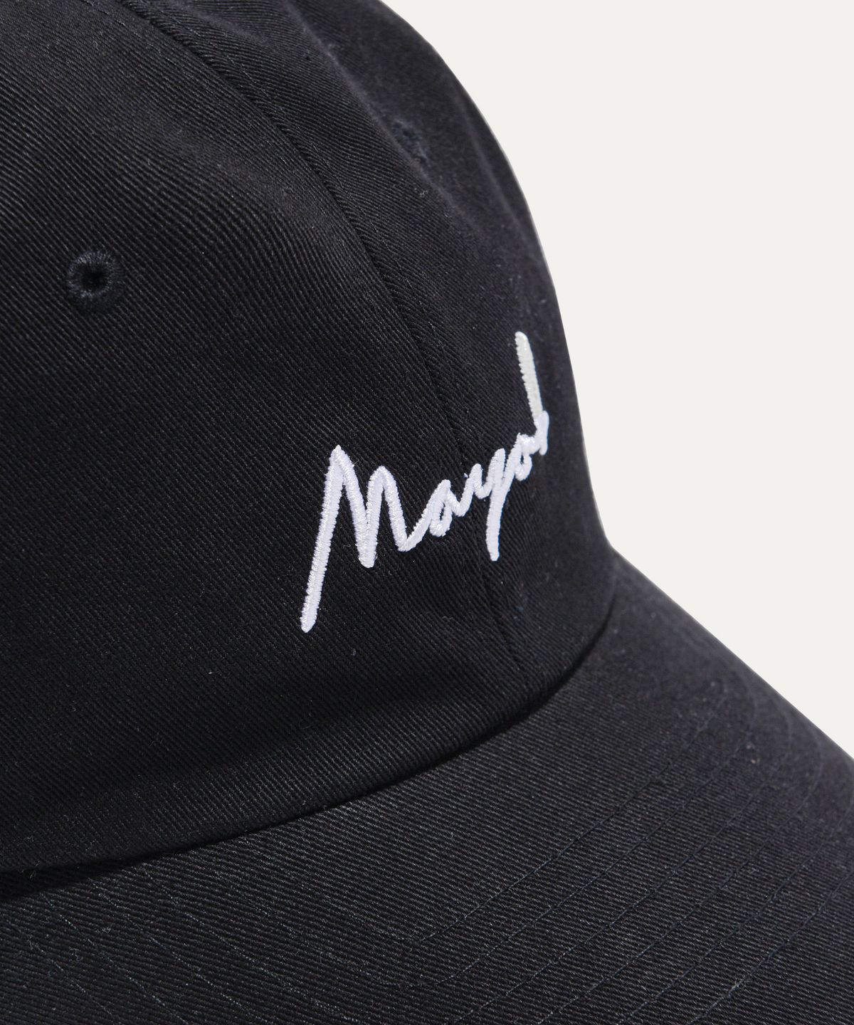 마욜(MAYOL) 로고 레터링 볼캡 2COLOR