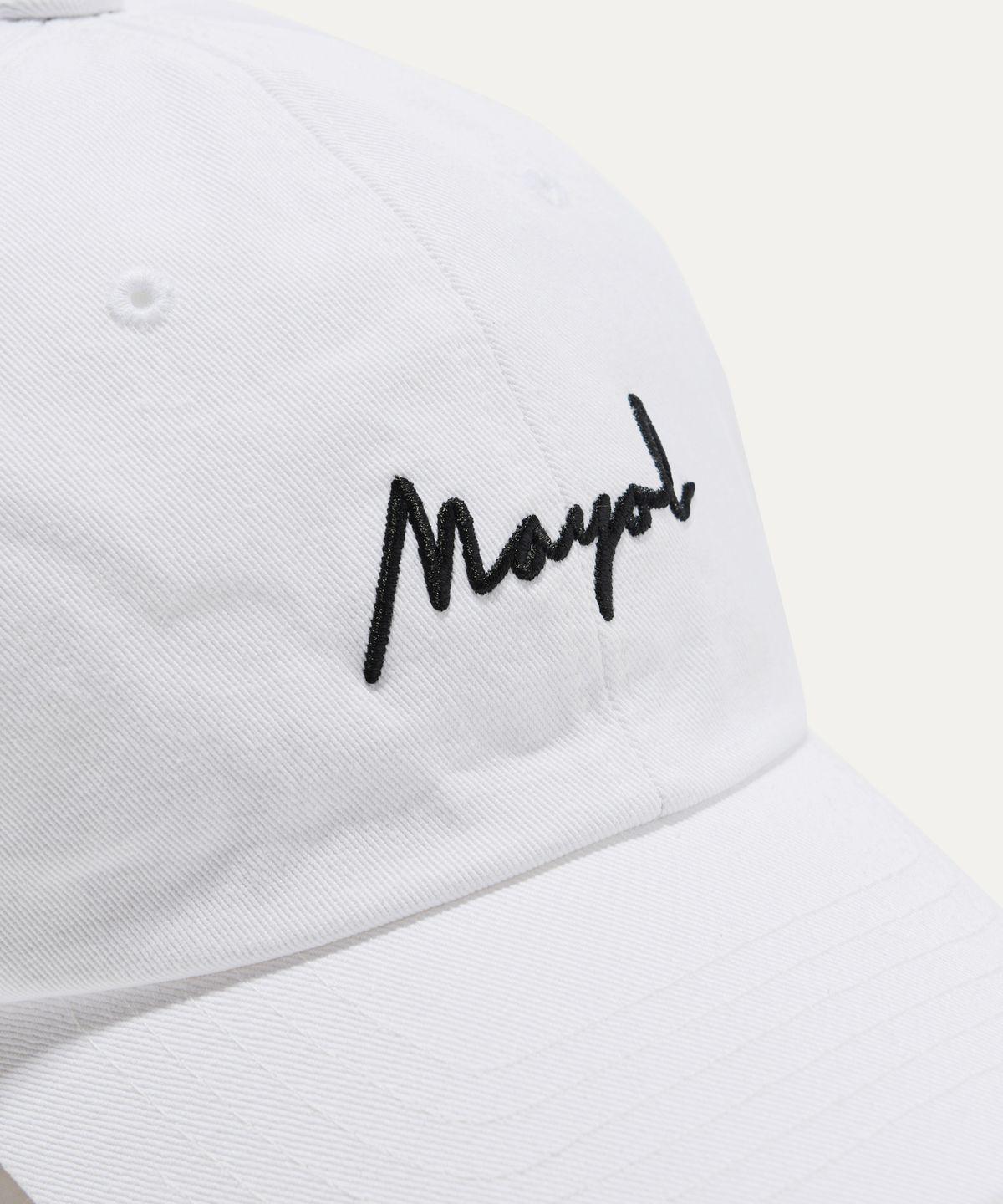 마욜(MAYOL) 로고 레터링 볼캡 2COLOR