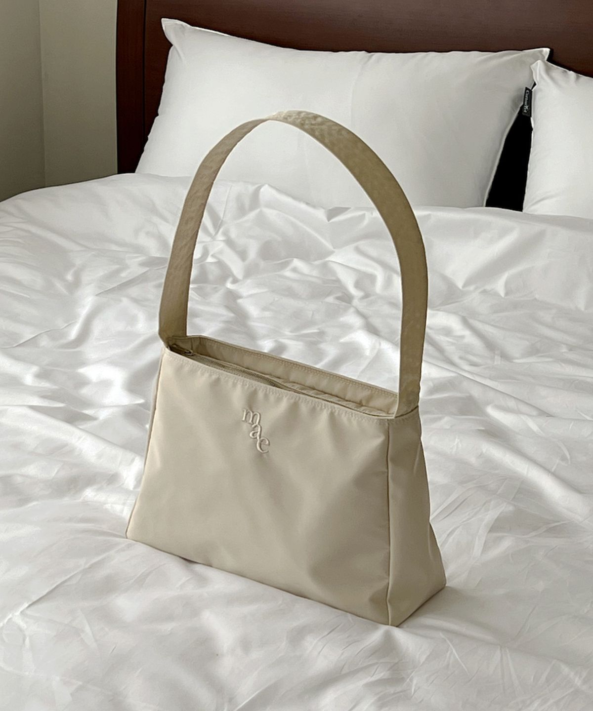 무쿠앤에보니(MUCU AND EBONY) Comfy Bag _ Pale Ivory