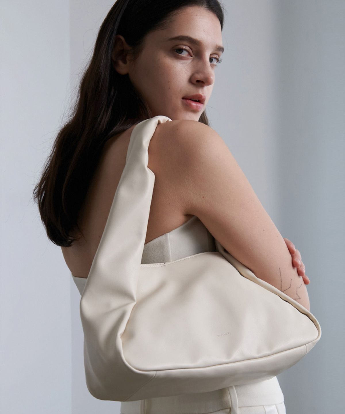 웨이웨이(WAYWAY) Twiny Bag (Cream)