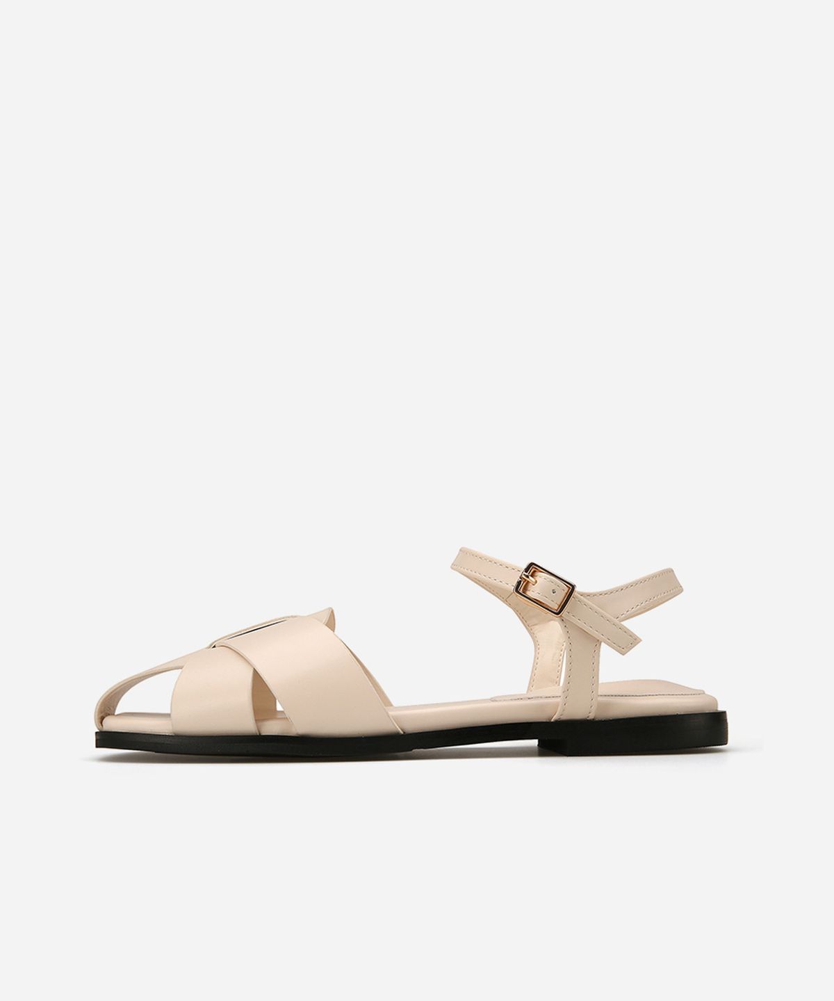 솔트앤초콜릿(SALT AND CHOCOLATE) 스퀘어 토 슬림 피셔맨 샌들 412224016 (1.3cm/3colors)