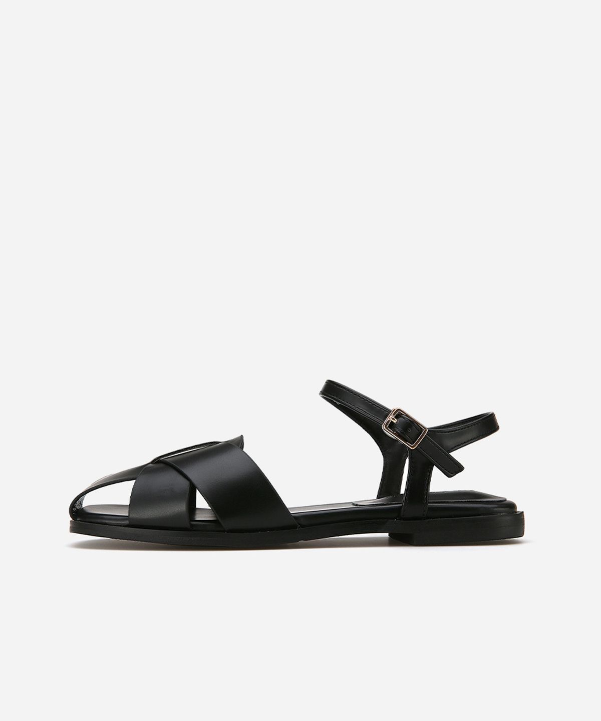 솔트앤초콜릿(SALT AND CHOCOLATE) 스퀘어 토 슬림 피셔맨 샌들 412224016 (1.3cm/3colors)