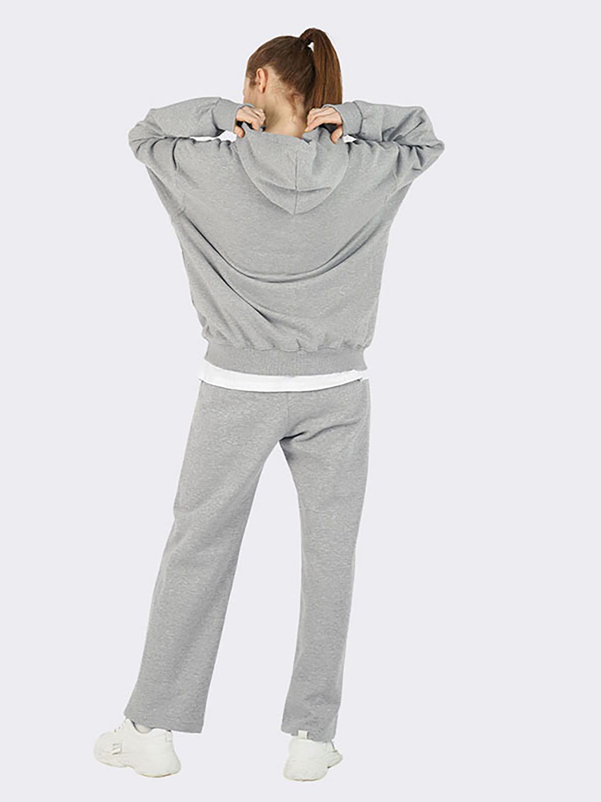 에이오엑스(AOX) String-detailed Sweatpants (Gray)