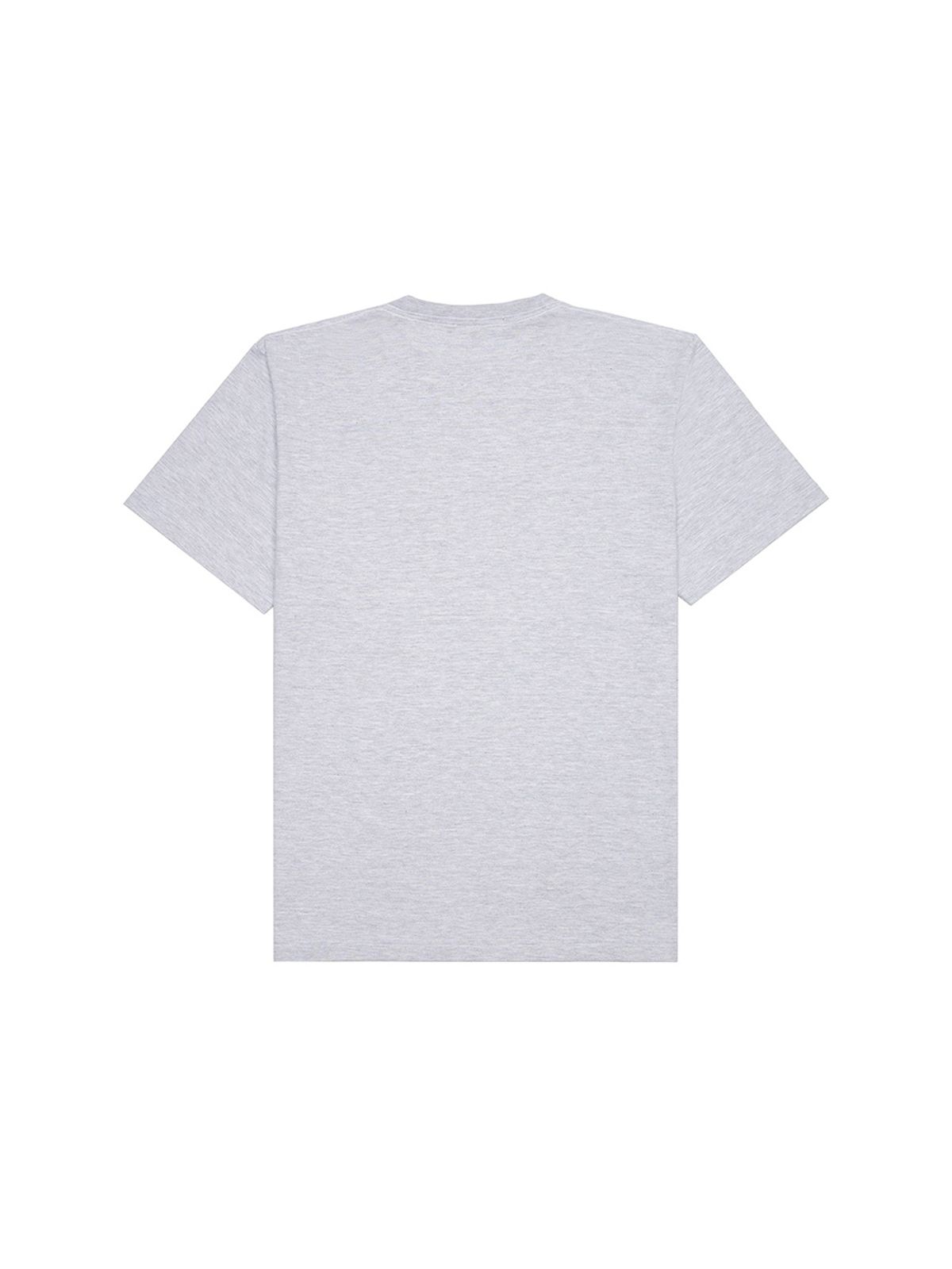 아메리칸니들(AMERICAN NEEDLE) AN BASIC T-SHIRT - MIXED GREY