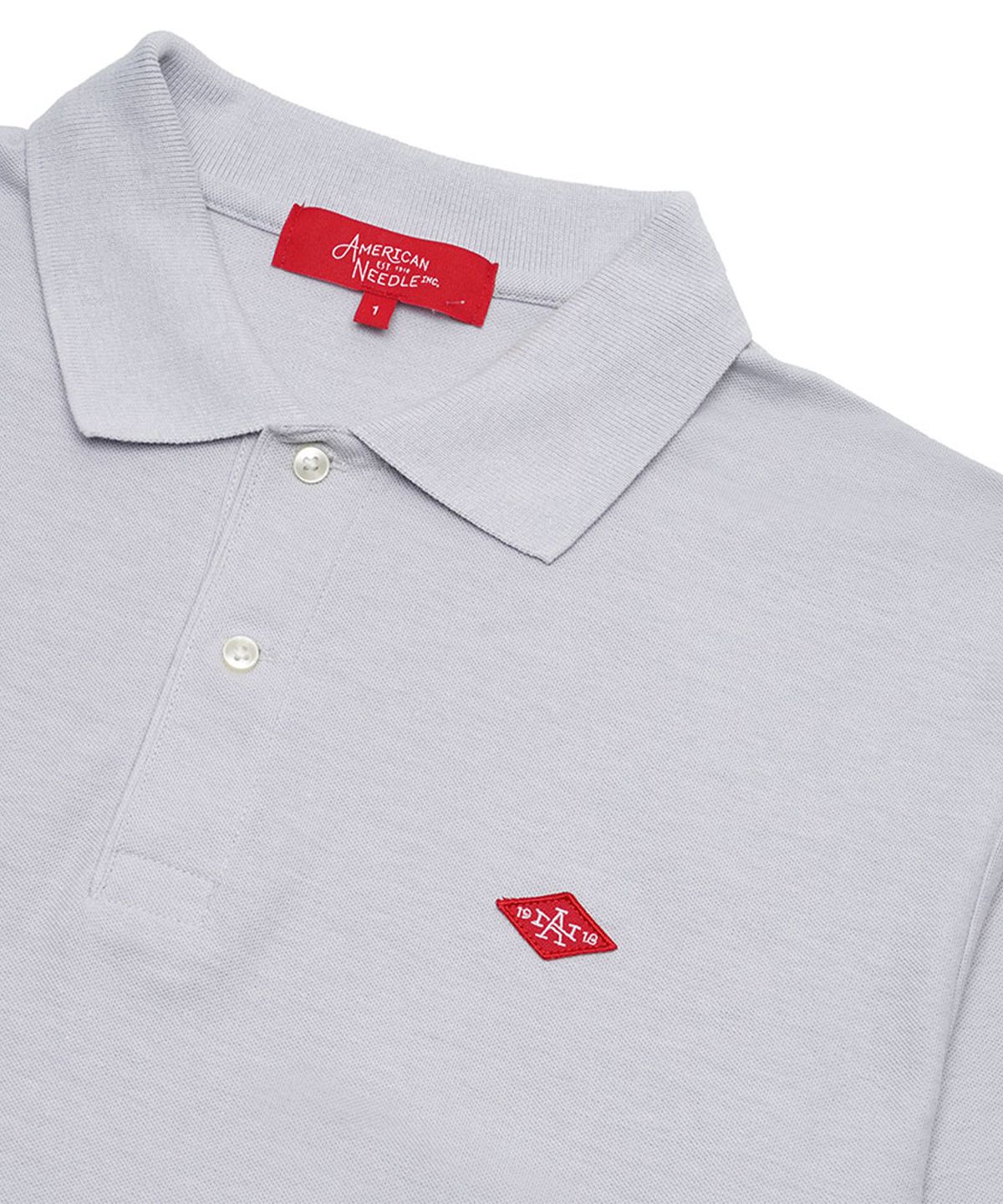 아메리칸니들(AMERICAN NEEDLE) AN BASIC POLO-SHIRT - OX GRAY