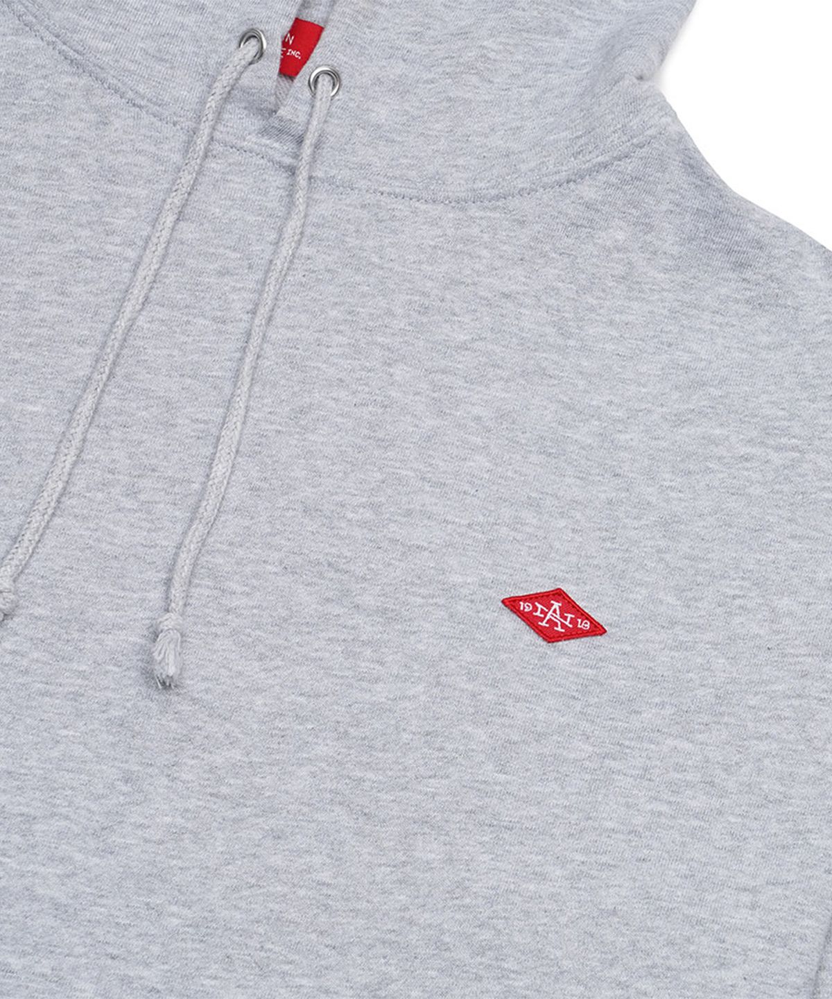 아메리칸니들(AMERICAN NEEDLE) AN OVER SWEAT HOODY - MIXED GREY