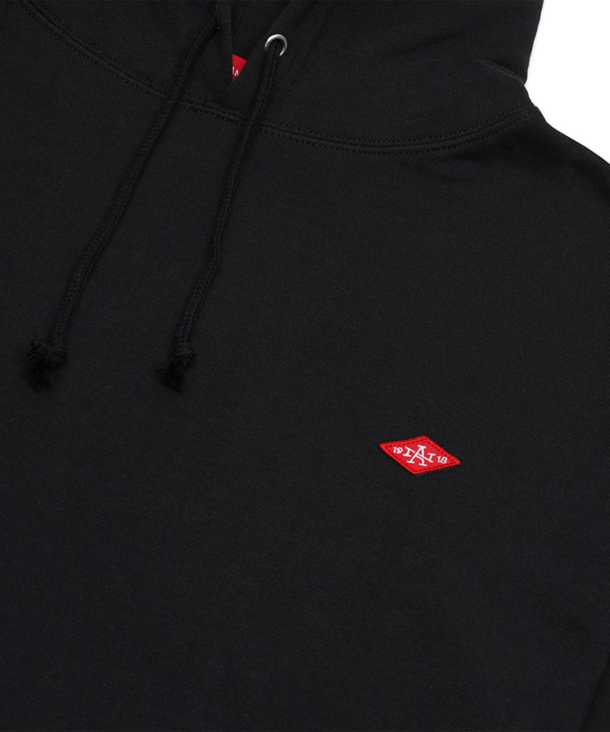 아메리칸니들(AMERICAN NEEDLE) AN OVER SWEAT HOODY - BLACK