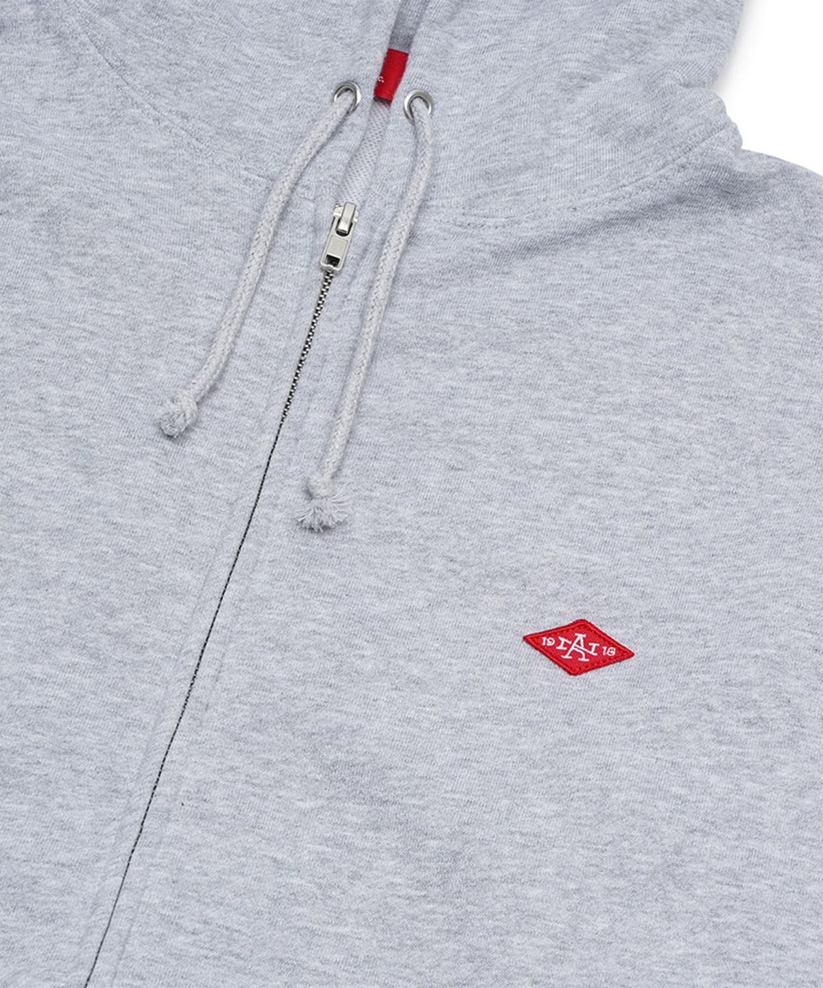 아메리칸니들(AMERICAN NEEDLE) AN SWEAT ZIP-UP - MIXED GREY