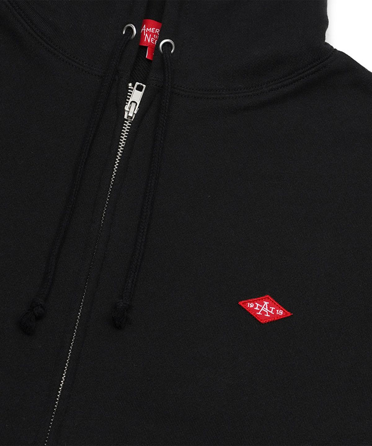 아메리칸니들(AMERICAN NEEDLE) AN SWEAT ZIP-UP - BLACK