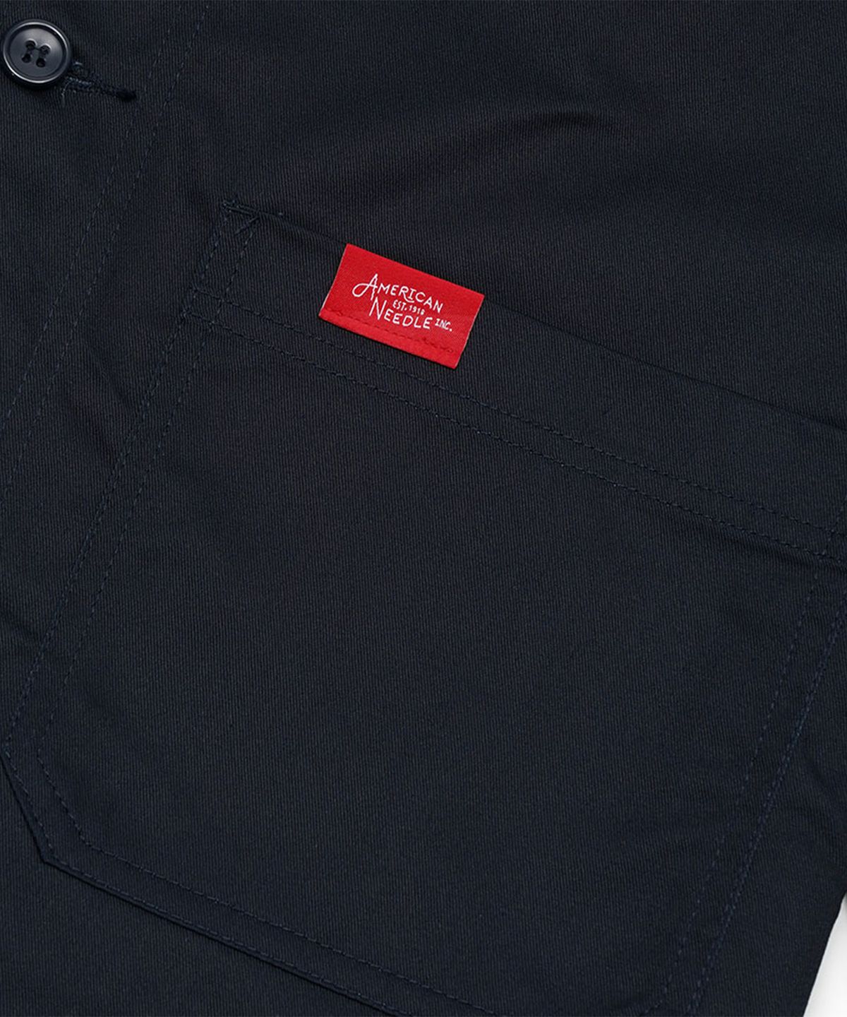 아메리칸니들(AMERICAN NEEDLE) AN COVERALL JACKET - DARK NAVY