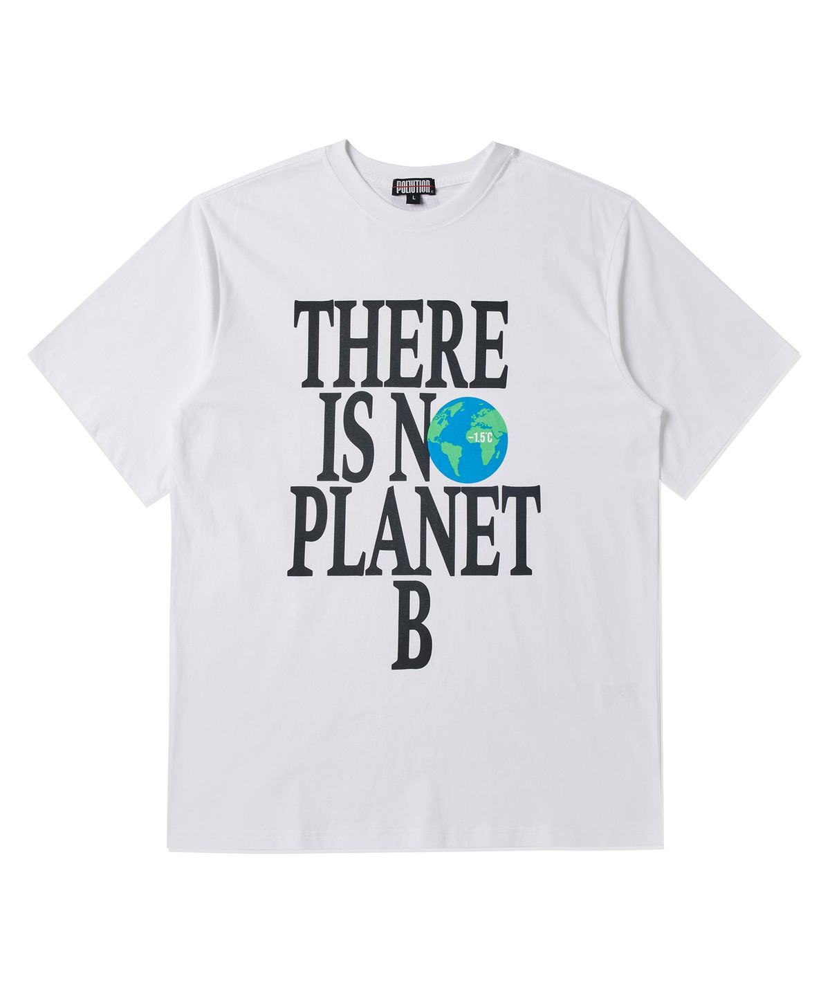 폴루션(POLLUTION) No Plan B Half T-Shirt(PUNCMTS009_WH)
