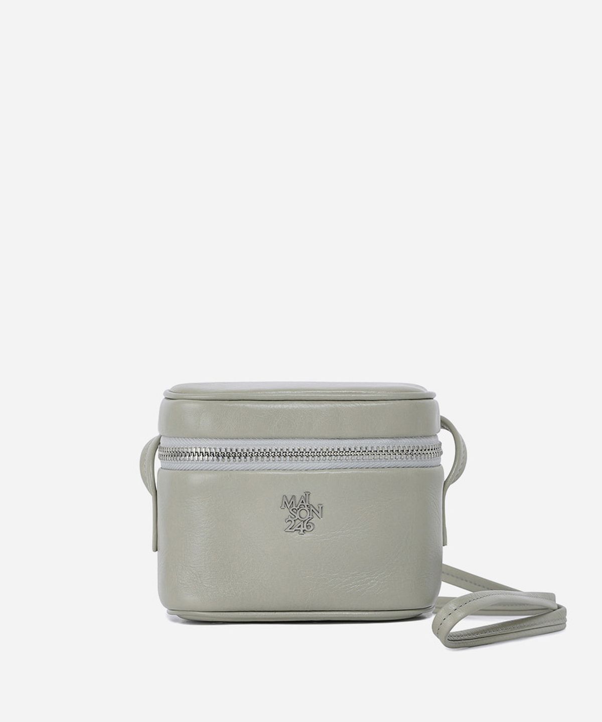 메종246(MAISON246) MOE COSMETIC MINI BAG-GRAY