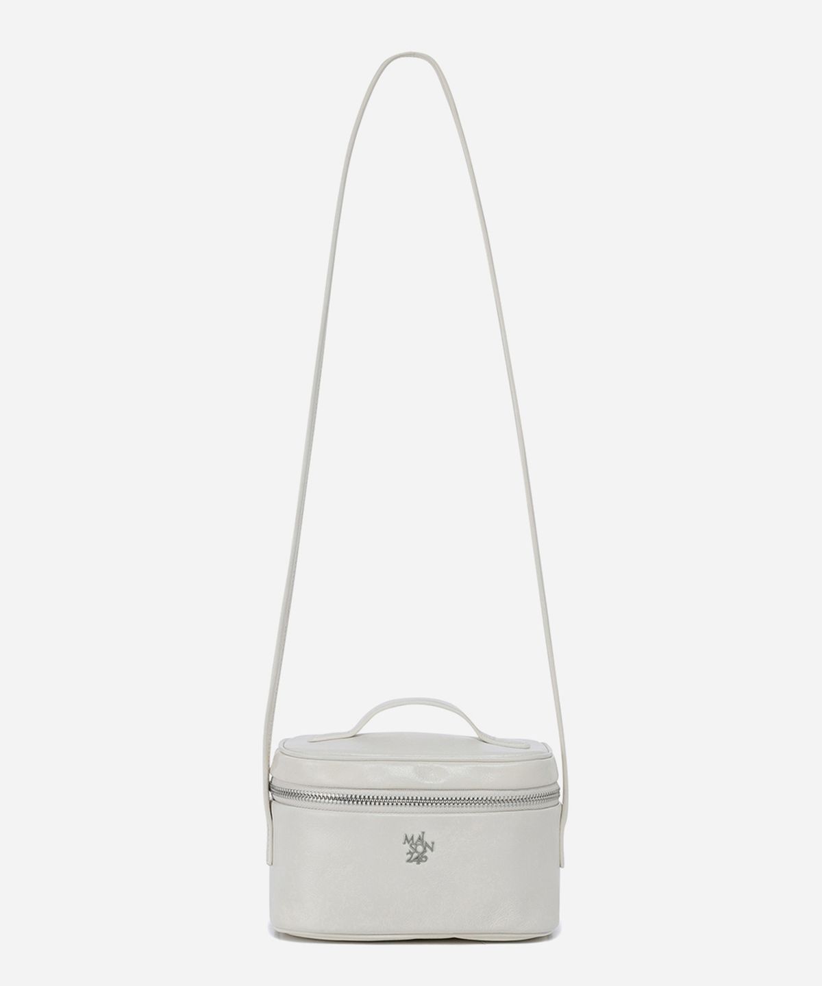 메종246(MAISON246) MOE COSMETIC BAG-WHITE