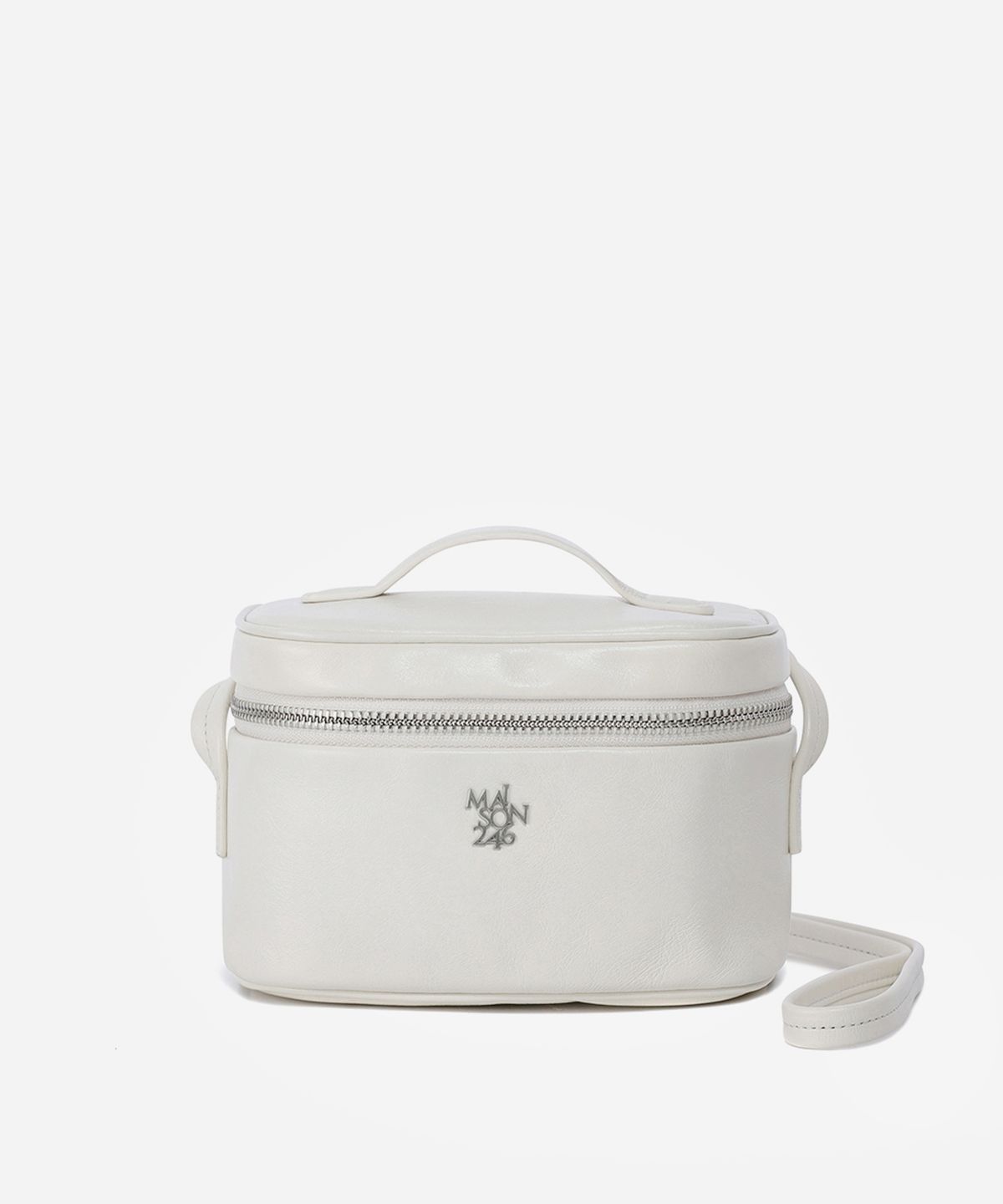 메종246(MAISON246) MOE COSMETIC BAG-WHITE