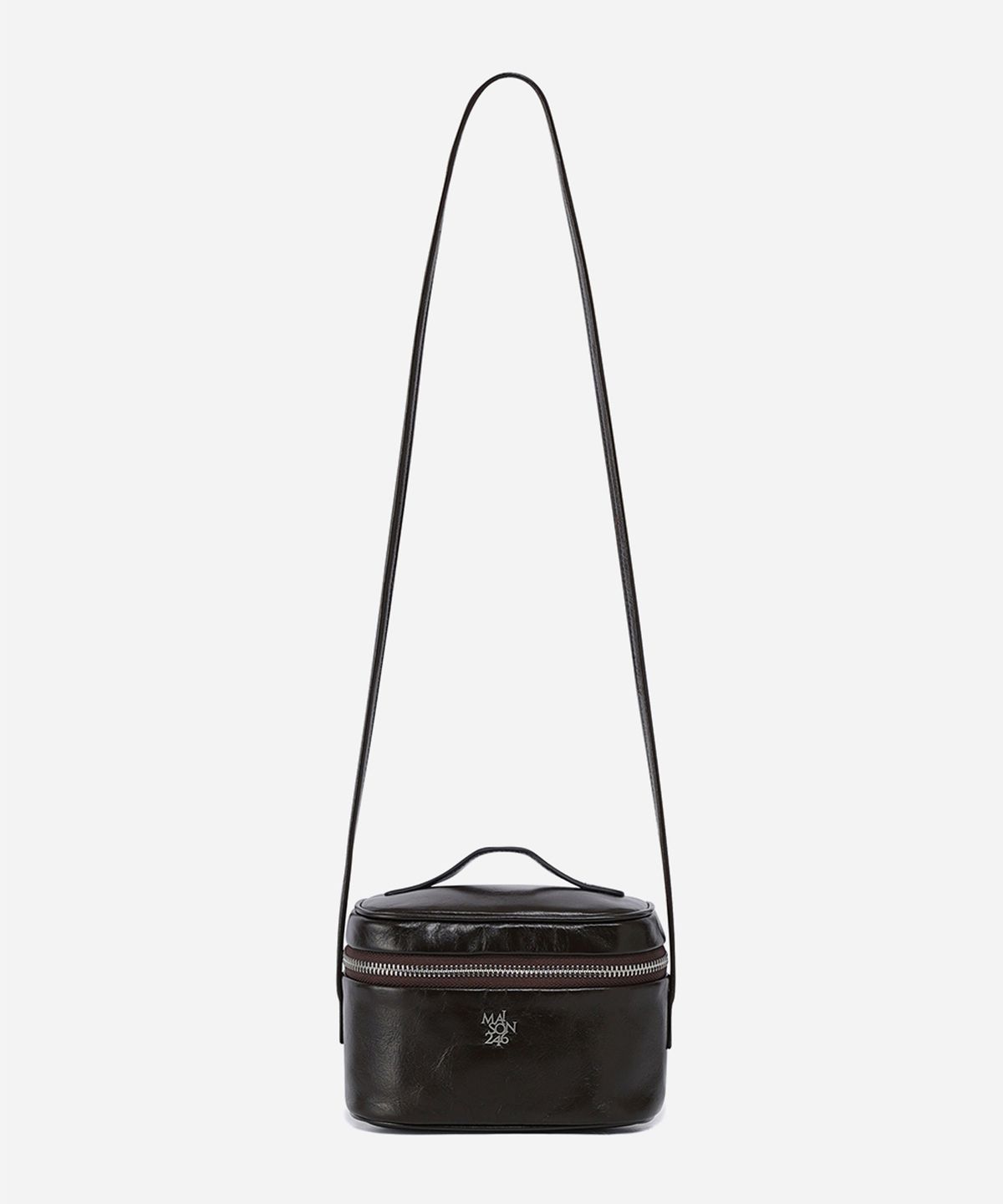 메종246(MAISON246) MOE COSMETIC BAG-CHOCO