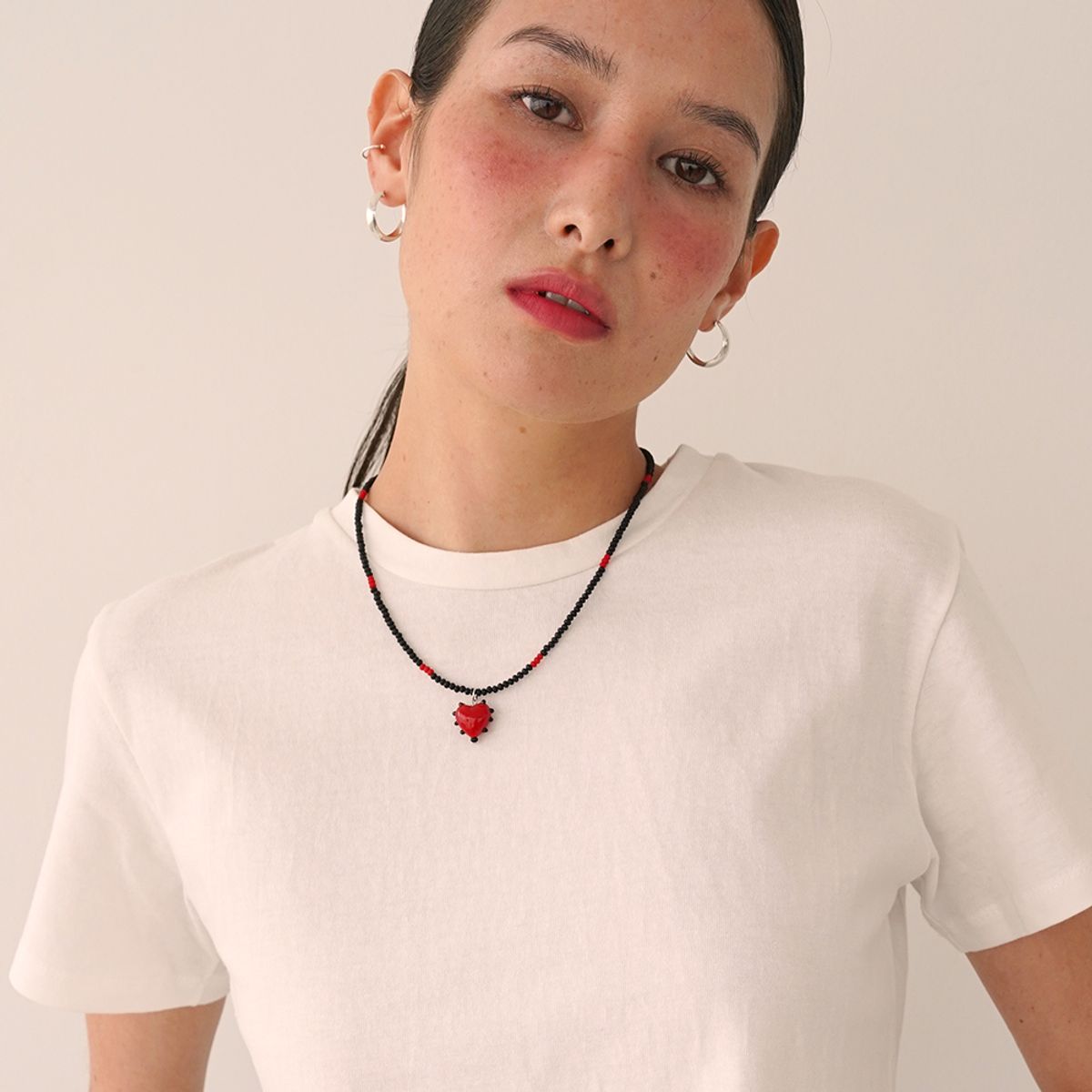 스틸 인스턴트(STILL INSTANT) Summer Pop - Necklace 16 (Red)