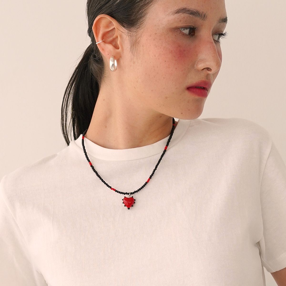 스틸 인스턴트(STILL INSTANT) Summer Pop - Necklace 16 (Red)