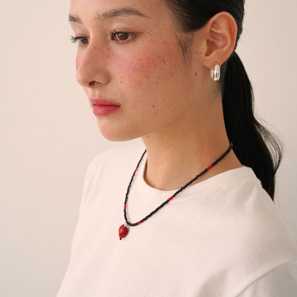 스틸 인스턴트(STILL INSTANT) Summer Pop - Necklace 16 (Red)