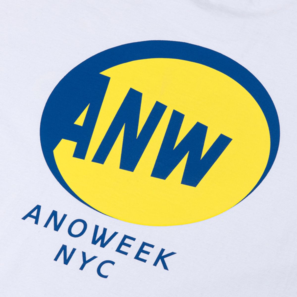 아노윅(ANOWEEK) ANW NYC Logo Over Fit T