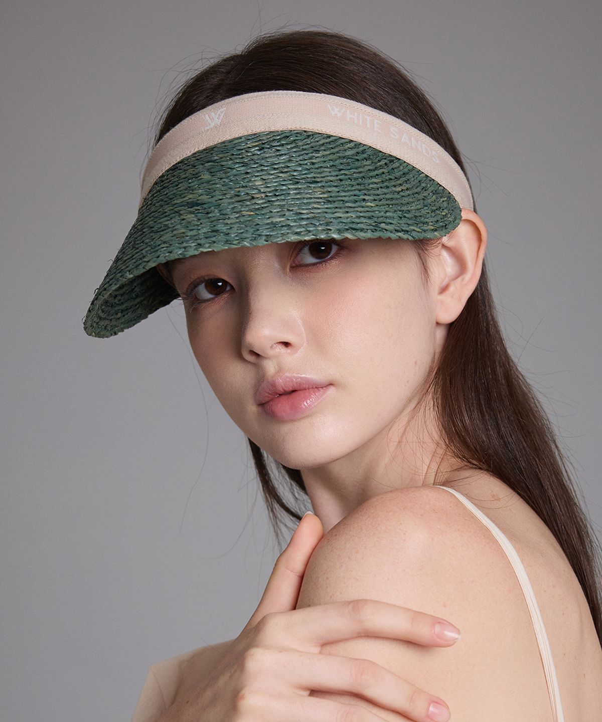 화이트샌즈(WHITE SANDS) 천연 라피아 썬캡 페트라 (8 colors)
